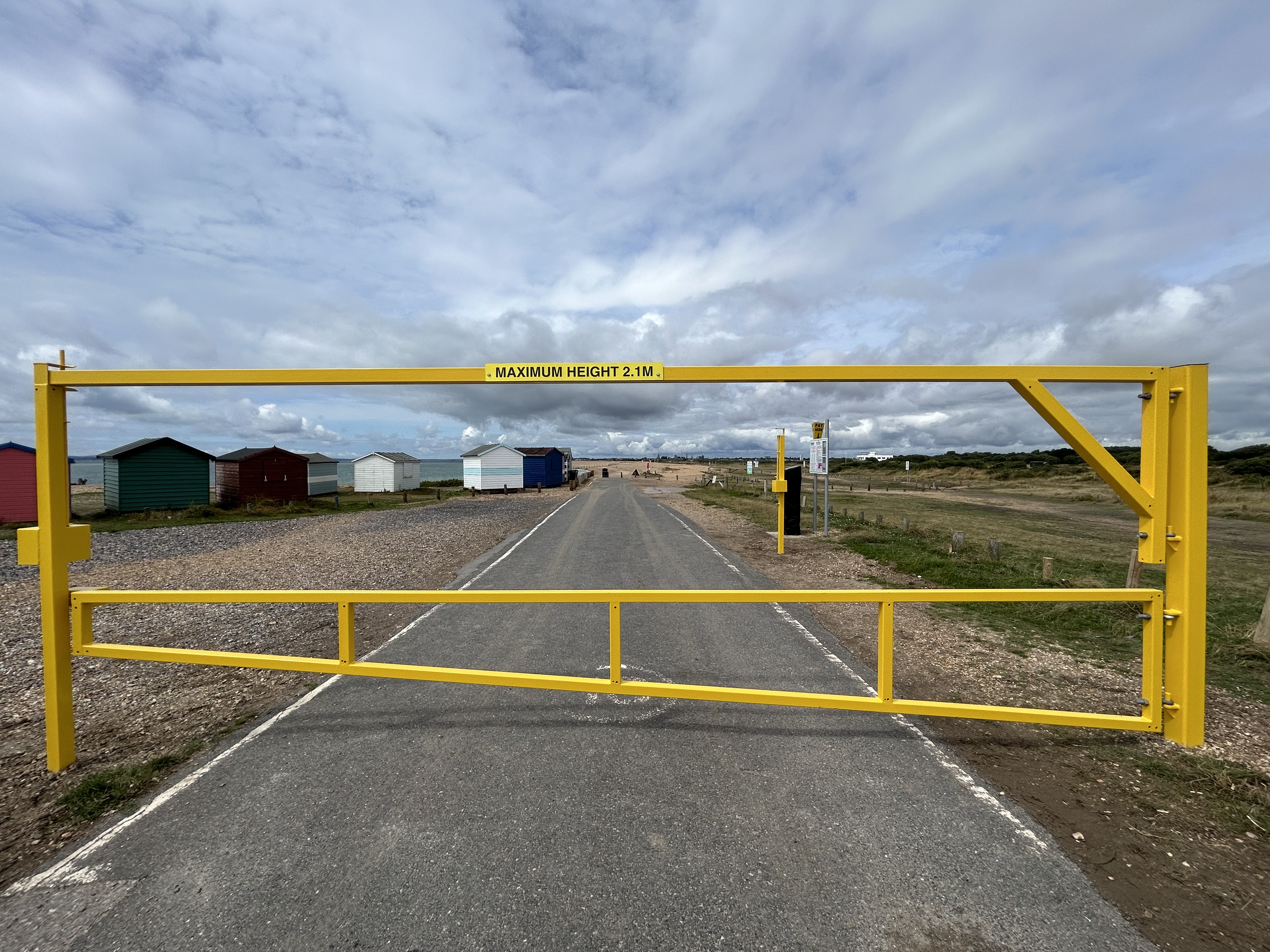 Carpark Height Barrier and Lower Gate